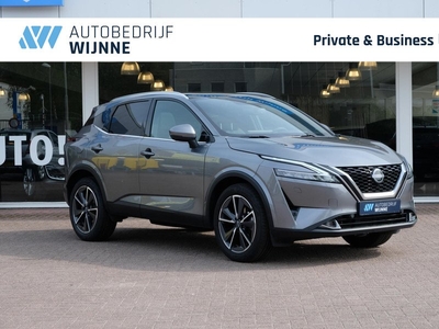 Nissan Qashqai 1.3 MHEV 158pk Xtronic Tekna Plus | Navi | Full LED | Adaptive Cruise | 360° Camera | Leder | Head-up Display | Panoramadak | 19