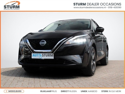 Nissan Qashqai 1.3 MHEV N-Connecta Design Pack | Panoramadak | Navigatie Full-Map | 360° Camera | Apple Carplay/Android Auto | LED | Dodehoek Detectie | Keyless Entry | Rijklaarprijs!