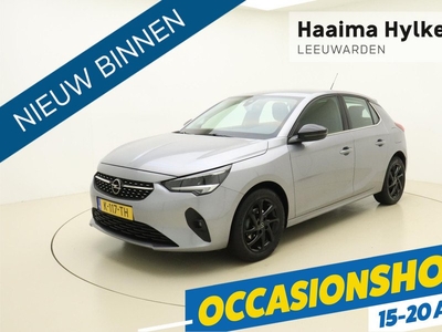 Opel Corsa 1.2 Elegance | Navigatie via Apple carplay | Parkeersensoren | Airco | Cruise control | DAB Radio | Lichtmetalen velgen Black