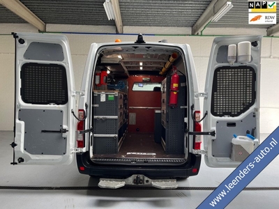 Opel Movano SERVICEWAGEN AUTOMAAT 2.3 CDTI 125PK L2H2 V230 OMVORMER BOTT INRICHTING STANDKACHEL AIRCO, TREKHAAK, RIJKLAARPRIJS!