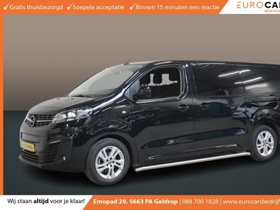 Opel Vivaro-e L3 75 kWh 6-Persoons Dubbele Cabine Lang Aut. Airco|Navi|2 x Schuifdeur|LM Velgen