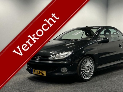 Peugeot 206 CC 2.0-16V|Leer|Airco|Cabrio|197.000 KM NAP|