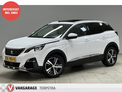 Peugeot 3008 1.2 PureTech GT Line Virtual Dashboard/ Elek. Klep/ 18'' LMV/ Panorama-Dak/ 360° Camera/ LED Koplampen/ Keyless/ Lane-Assist./ Dode-Hoek Det./ Grootlicht Assist./ Extra getint glas.