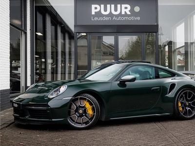 Porsche 911 3.8 Turbo S PTS Brewster Green Burmester - Exclusive - Carbon