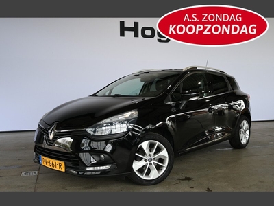 Renault Clio Estate 0.9 TCe Limited Airco Cruise control Navigatie Licht metaal PDC Inruil mogelijk