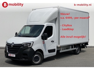 Renault Master RED T35 2.3 dCi 145 CityBox Laadklep Nieuw! | Zijdeur | 3-Pers. | Airco | Cruise Control | Bluetooth | Dhollandia