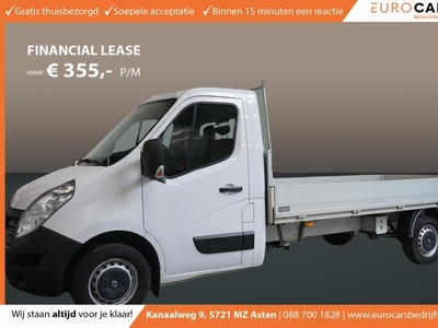 Renault Master T35 2.3 dCi L3 Open Laadbak M40141 Airco| Bluetooth| Cruise Control| Navi| Trekhaak|