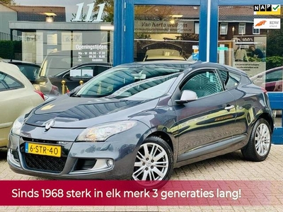 Renault Mégane Coupé 2.0 Dynamique GT-line AUTOMAAT 140PK! Panorama l Leer l Navi l Xenon l Key less l PDC! 2e eigenaar l Dealer!