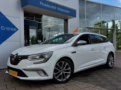 Renault Mégane Estate 1.2 TCe 130pk GT-Line | Navi + Apple Carplay | Clima | Cruise | Pdc | Sportstoelen+Verwarmd | Rijstrook+Licht+Regensensor | Led Koplampen | Privacy Glass | 17''lm