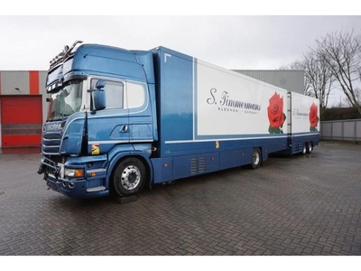 Scania R500 / ENGINE RUNNING / FLOWER TRUCK / RETARDER /