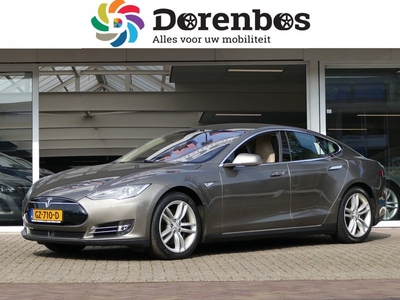 Tesla Model S 85 FreeCharge | luchtvering | leren bekleding