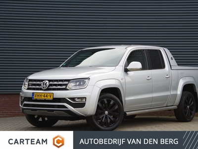 Volkswagen Amarok 3.0 TDI V6 4Motion Aventura DC-5P, 260PK AUT. LED, LEDER, 3,5T TREKHAAK, CAMERA, NAVI, CRUISE, CLIMA, STOELVERWARMING, APPLE CAR