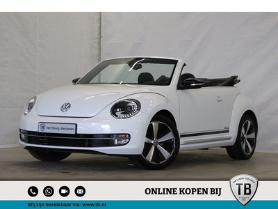 Volkswagen Beetle Cabriolet 1.2 TSI 105pk Exclusive Series Navigatie Leder Xenon Stoelverwarming