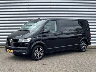 Volkswagen Transporter 2.0 TDI L2H1 Bulli 150PK Automaat DC Trekhaak Navi Cruise Airco Car-Play Bluetooth LED Sensoren LM velgen 2X schuifdeur Voor/ach