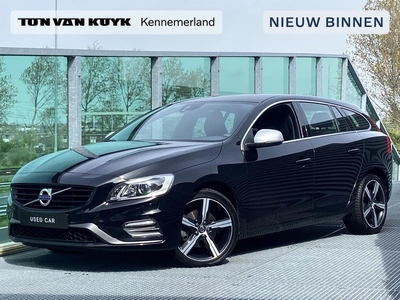 Volvo V60 2.0 T4 Business Sport Automaat, R-design, Navigatie, Stoelverwarming, High performance audio, DAB, Cruise control, Climate control, 18 inch wielen met all-season banden