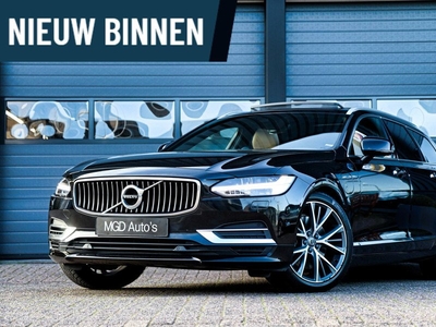 Volvo V90 2.0 T8 AWD Inscription /PANODAK/HUD/B&W/KEYLESS/MEMORY/ACC/LEDER/TREKHAAK/CAMERA!