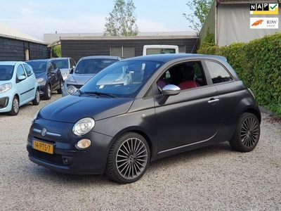 Fiat 500 0.9 TwinAir Blackjack Leer/Airco/Lmv