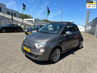 Fiat 500 0.9 TwinAir Lounge AUTOMAAT | Pano schuifdak