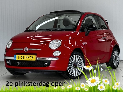 Fiat 500C 0.9 TwinAir Turbo Cult/ 81pk/ Open Dak!/ LEDER/ 16''LMV/ Airco/ Multi.LEDER.Stuur/ Elek.Pakket/ Isofix/ Metallic Lak.