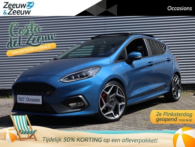 Ford Fiesta 1.5 EcoBoost ST-3 | Panorama-dak | Camera | Glascoating | LED Koplampen ST-3 | Dealer Onderhouden | Perfecte Staat !