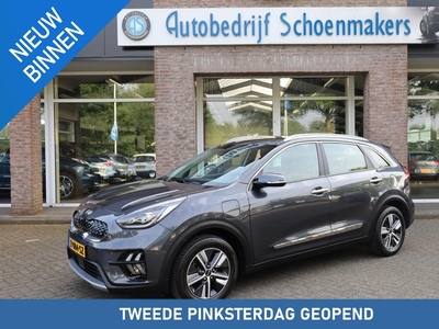 Kia Niro 1.6 GDi PHEV DynamicPlusLine CAMERA NAVI DAB CARPLAY STUUR+STOELVERWARMING HALFLEER GSM-LADER DODEHOEK ENZ!