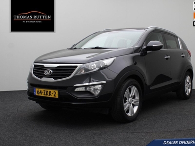 Kia Sportage 1.6 GDI Plus Pack 2013 | Dealeronderhouden | 1 Eigenaar | Airco | Cruise Control | Trekhaak | Navigatie | Parkeersensoren | Boekjes | 2 Sleutels | Stuurwiel Bediening | Nationale Autopas