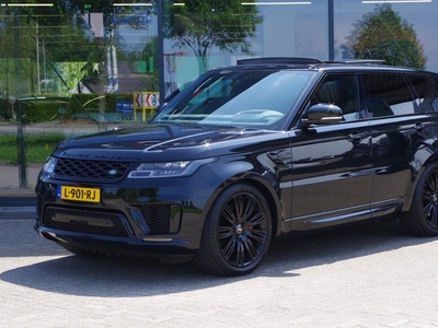 Land Rover Range Rover Sport 5.0 V8 SC 525 PK Autobiography Dynamic, Panoramadak, Luchtvering, 22 Inch Velgen, Adap. Cruise Control, 360 Camera