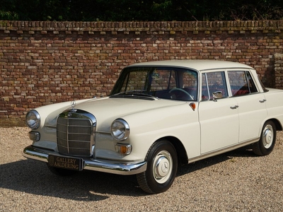 Mercedes-Benz 190 D Heckflosse Superb condition, Maintained by a well-known Mercedes Benz specialist, Beautiful red MB-Tex interior, Period correct 