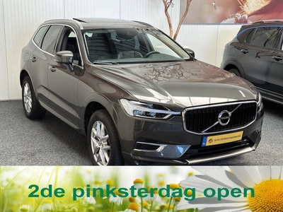 Volvo XC60 2.0 T8 Twin Engine AWD Momentum LEDER NAVIGATIE ADAPTIVE CRUISE CONTROL PANORAMA SCHUIF/KANTELDAK ACHTERUITRIJCAMERA RIJSTROOKSENSOREN ZEER MOOI !! LOCATIE 3010