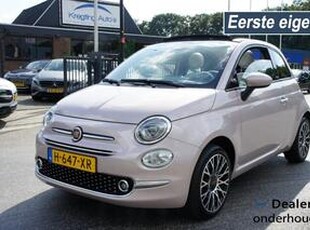 Fiat 500C 1.0 HYBRID STAR 1eEIG NAVI/LEDER/CRUISE/16INCH/PDC NIEUW STAA