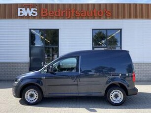 Volkswagen CADDY 2.0 TDI L1H1 BMT Trendline / rijklaar ? 13.950 ex btw / lease vanaf ? 236 / airco / cruise / donker blauw metallic / electrische laadruimte ventilatie !