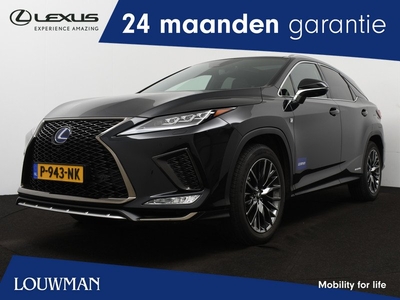 Lexus RX 450h AWD F Sport Premium | Panoramisch / Schuifdak | Trekhaak | Navigatie | Stoelkoeling/verwarming |