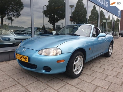 Mazda MX-5 1.6i Exclusive Crystal Blue Metallic + Hardtop