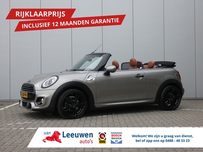 MINI MINI Cabrio 1.5 Cooper Pepper | JCW | Leder | Navigatie | Stoelverwarming | LED