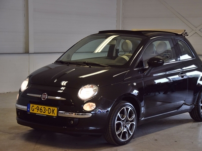 FIAT 500 C 1.2 Lounge Airco Lm Velgen Sportief!! !! VERKOCHT !!