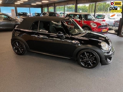 MINI MINI Cabrio Cooper S 1.6 Cooper S Chili Full Black Edition | Auto Airco | Cruise Control| Half Lederen Bekleding | Stoelverwarming