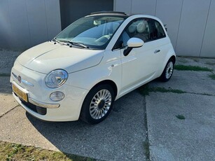 Fiat 500 C 0.9 TwinAir Lounge Nederlandse auto Cabrio leer