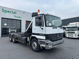 Mercedes-Benz Actros 2635 6x4 + S4C hooksystem (bj 2001)