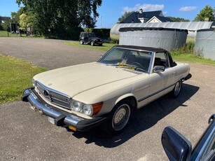 Mercedes-Benz S-Klasse 380 SL V8 cabriolet met hardtop