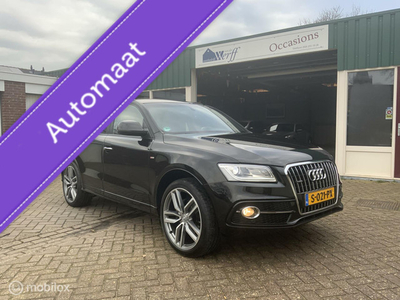 Audi Q5 2.0 TFSI,AUTOMAAT,NAV.,CRUISE,PAN.DAK,LEER,XENON,S-LINE PAKKET,STANDKACHEL.