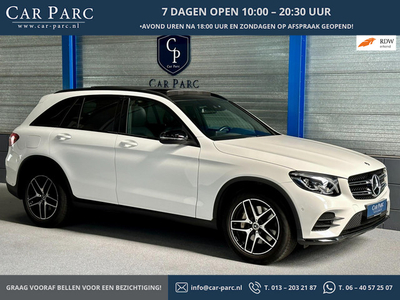 Mercedes-Benz GLC-klasse 250 4MATIC AMG Line LED/PANO/LEER+S.VERWARMING/KEYLES/CAM/LINE/PDC/ACC/ECC/12 MDN GARANTIE!