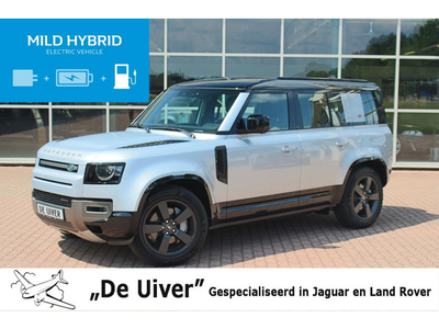 Land Rover Defender 3.0 P400 110 X-Dynamic HSE MHEV MY 2023, Adaptive cruise, Koelbare voortstoelen, Panoramisch schuifdak