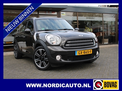 MINI COUNTRYMAN MINI 1.6 COOPER AUTOMAAT PANORAMADAK/ NAVIGATIE LEDER- STOELVERWARMING- SCHAKELFLIPPER 18 INCH LMV