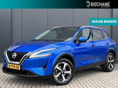 NISSAN QASHQAI 1.3 MHEV 158 N-Connecta Adaptieve Cruise Control | PDC | Camera | Navigatie | Climate Control | Panorama Dak | Lichtmetaal | Dodehoek Bewaking | Led-Verlichting |