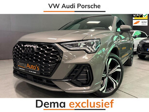 Audi Q3 Sportback 45 TFSI e S Edition 20''RS BLACK-LINE PANO/NAVI/LEDER/B&O/DAB/CAM/SFEERVERLICHTING///