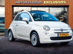 Fiat 500 1.0 Hybrid Launch Edition Cabrio Navi DAB+ Cruise Leer