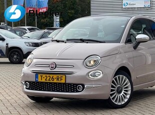 Fiat 500c 1.0 Hybride. Lounge Ed. Cabrio Airco Navi.Cruise Leer