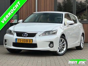 Lexus CT 200h 200H LUXURY LINE stoelverw. camera trekhaak