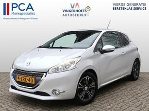 Peugeot 208 1.2 Benzine Sportieve Allure uitvoering ! * Airco * Navigatie * Cruise Control * Lichtmetalen Velgen * 1/2 Leder interieur * Vingerhoets; Vierde Generatie Eersteklas Service !