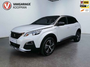 Peugeot 3008 1.2 GT-LINE Blue Lease Premium Adap.Cruise/Automaat/Half leder/Carplay/Trekhaak